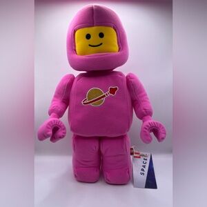 LEGO Space 14" Pink Plush Stuffed Spaceman New With Tags Large Figure Toy Target